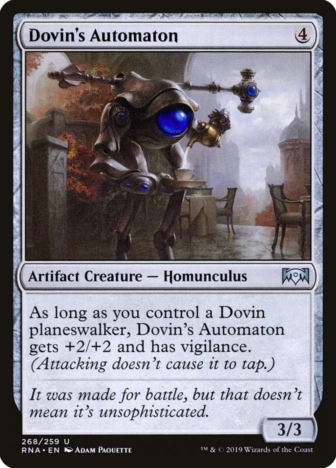 Image for Dovin's Automaton (268) (RNA) - Magic: The Gathering