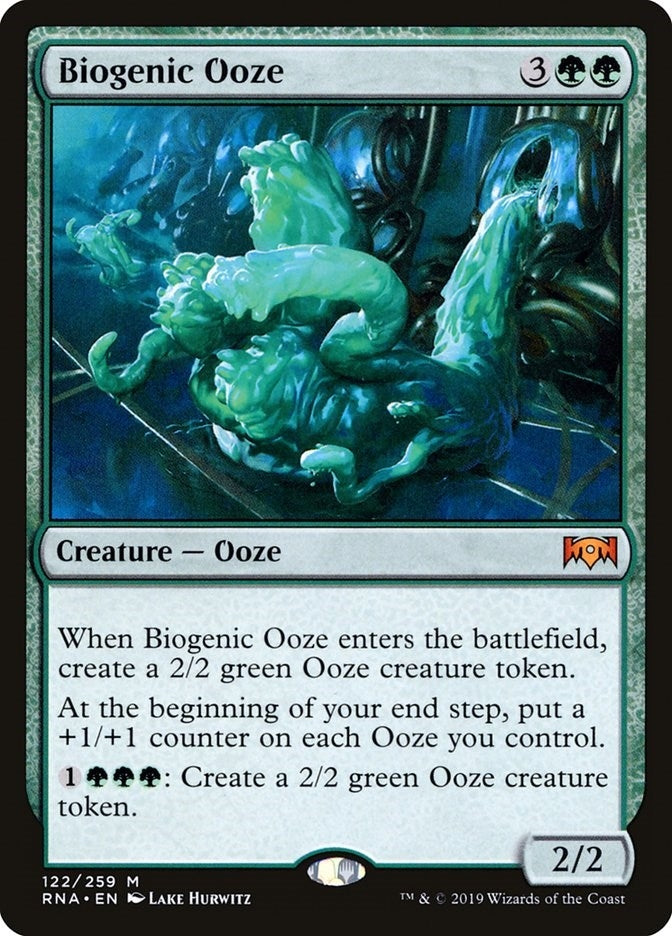 Image for Biogenic Ooze (122) (RNA) - Magic: The Gathering