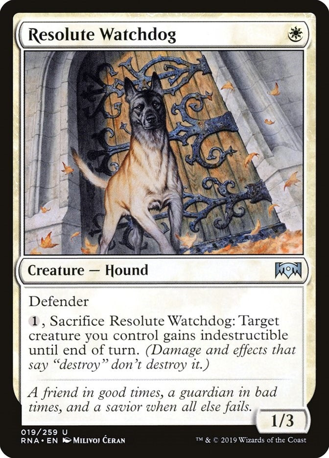 Image for Resolute Watchdog (19) (RNA) - Magic: The Gathering