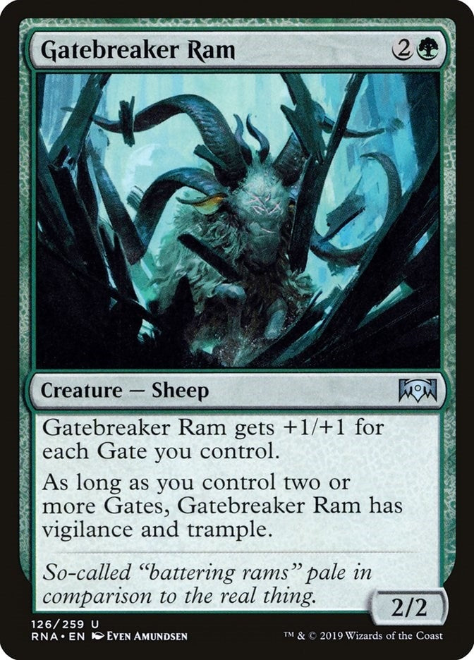 Image for Gatebreaker Ram (126) (RNA) - Magic: The Gathering