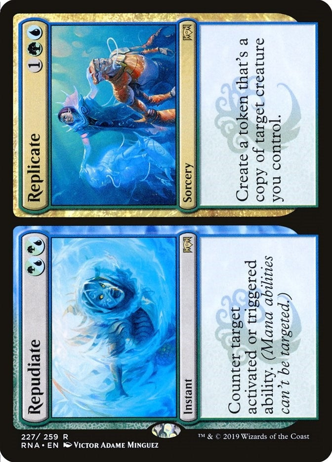 Image for Repudiate // Replicate (227) (RNA) - Magic: The Gathering