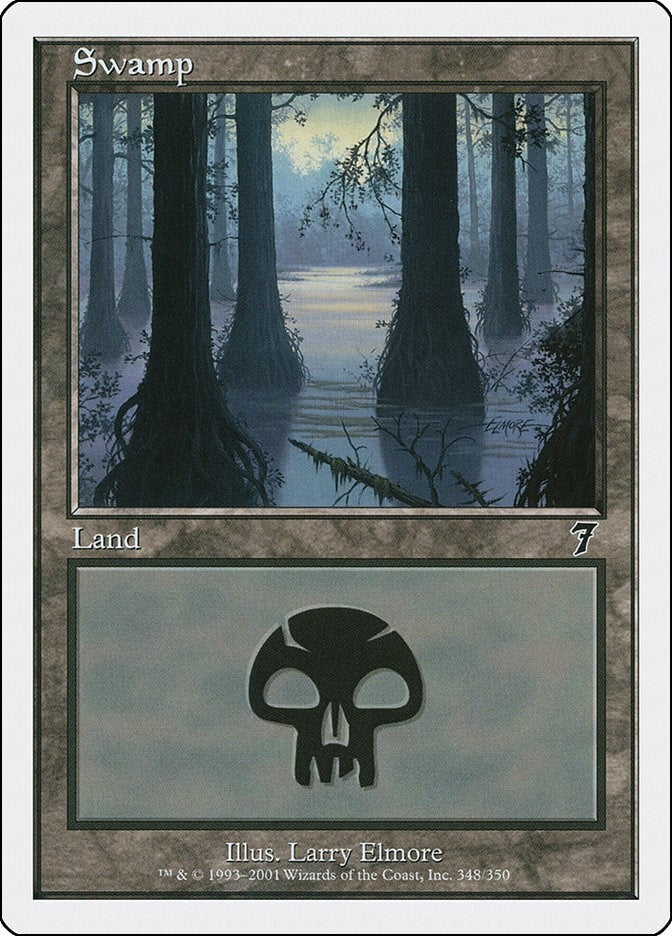 Image for Swamp (348) (348) (7ED) - Magic: The Gathering