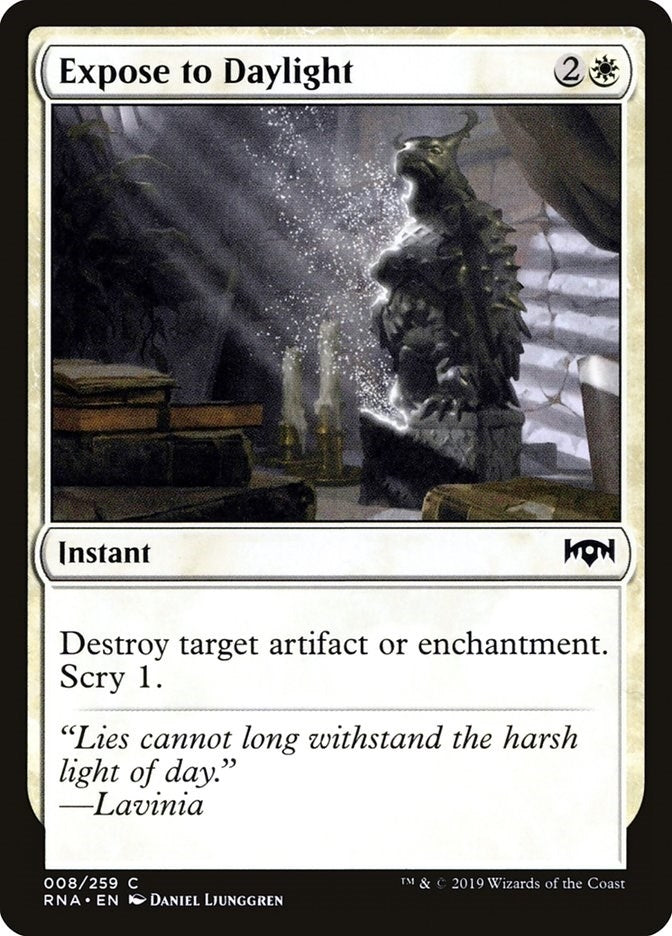 Image for Expose to Daylight (8) (RNA) - Magic: The Gathering