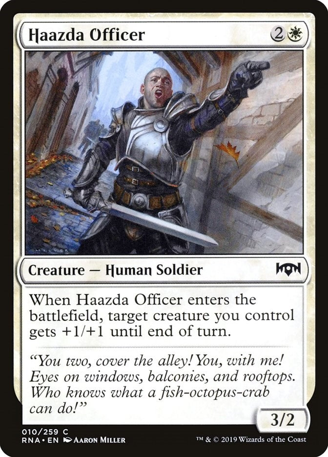 Image for Haazda Officer (10) (RNA) - Magic: The Gathering