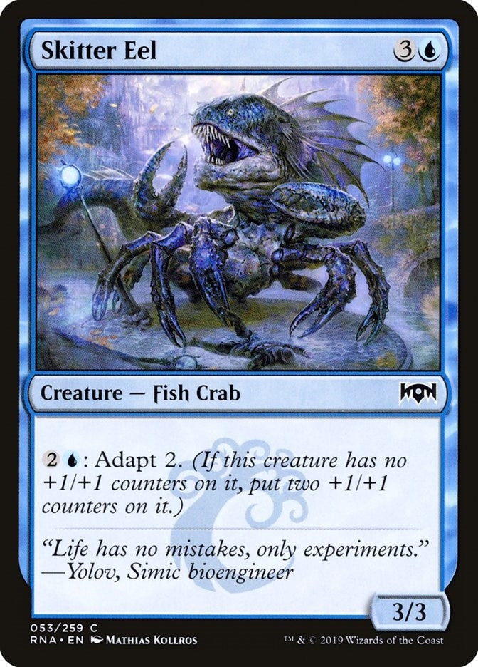 Image for Skitter Eel (53) (RNA) - Magic: The Gathering