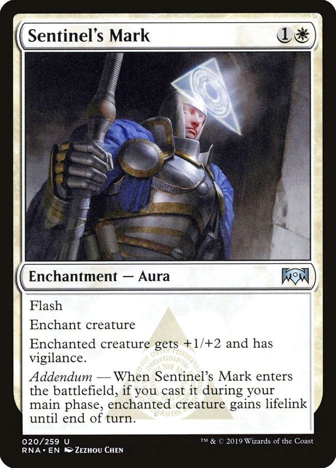 Image for Sentinel's Mark (20) (RNA) - Magic: The Gathering