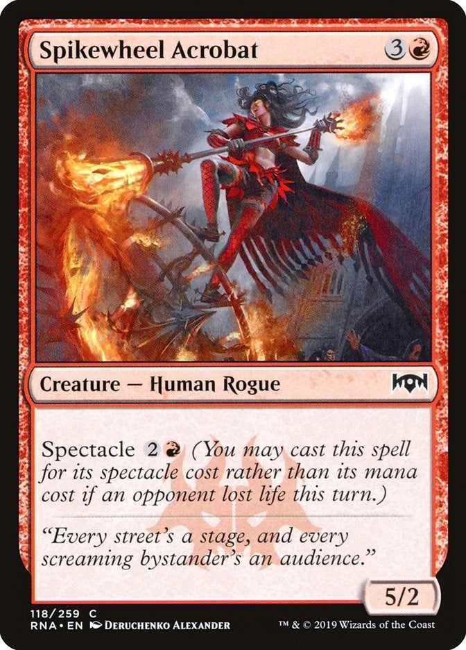 Image for Spikewheel Acrobat (118) (RNA) - Magic: The Gathering