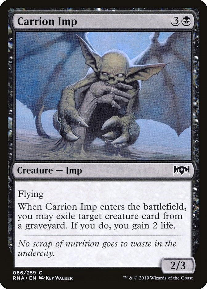 Image for Carrion Imp (66) (RNA) - Magic: The Gathering