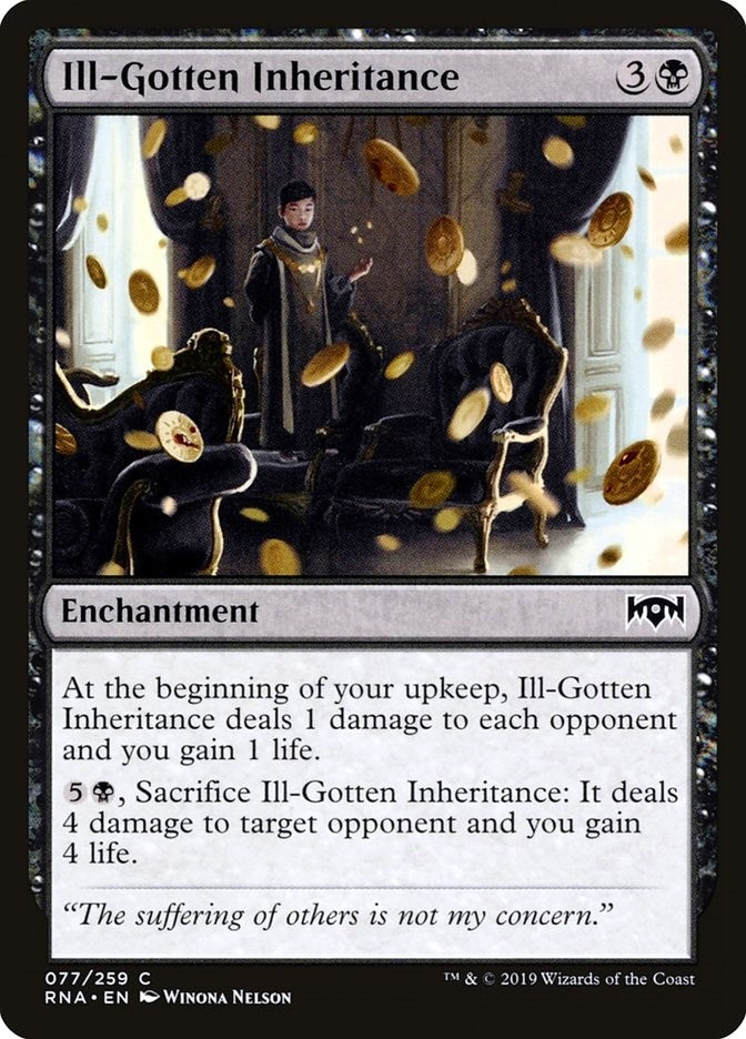Image for Ill-Gotten Inheritance (77) (RNA) - Magic: The Gathering