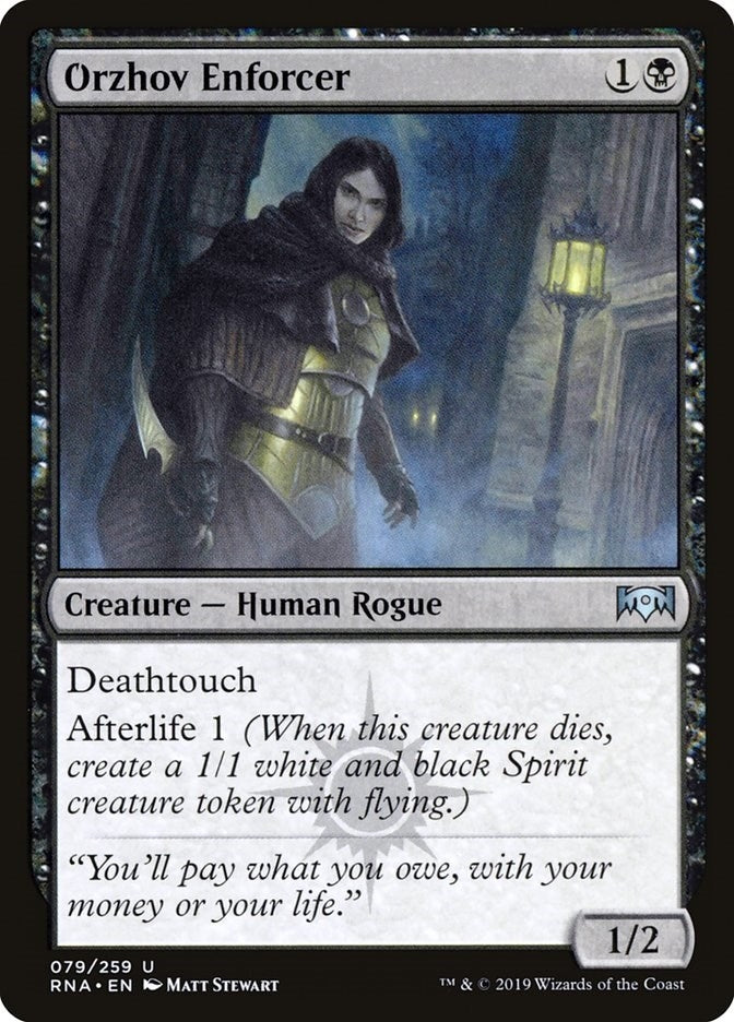 Image for Orzhov Enforcer (79) (RNA) - Magic: The Gathering