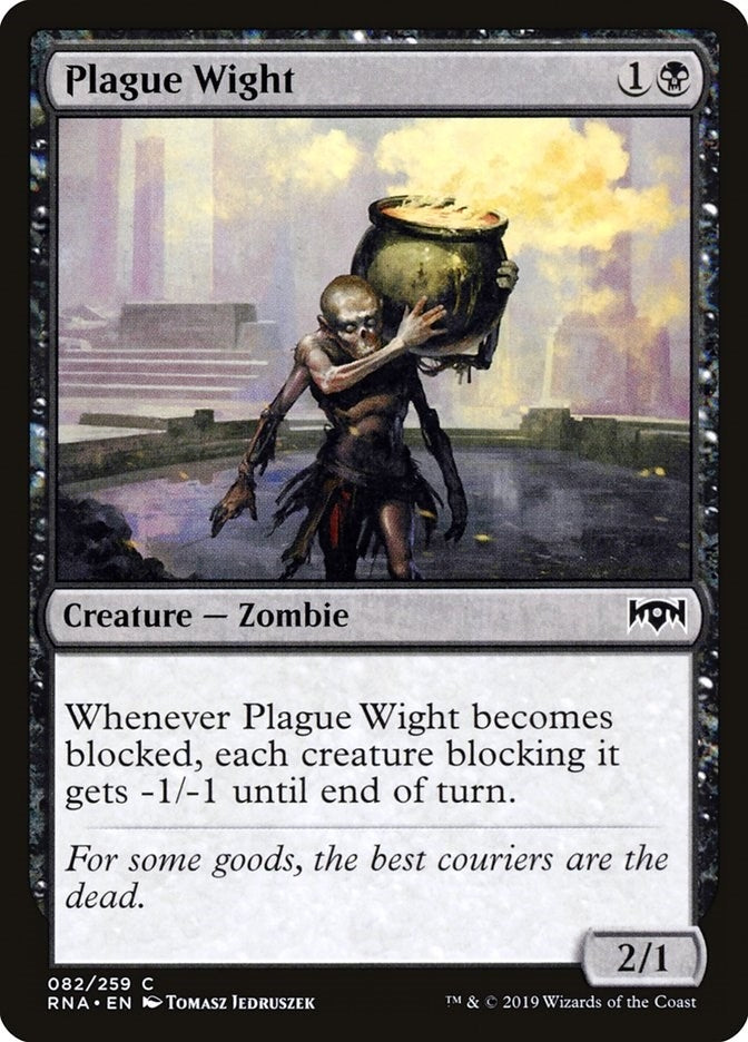 Image for Plague Wight (82) (RNA) - Magic: The Gathering