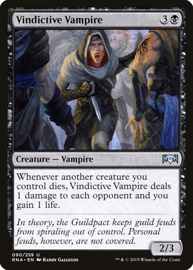 Image for Vindictive Vampire (90) (RNA) - Magic: The Gathering