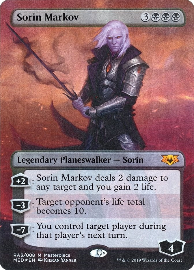 Image for Sorin Markov (RA3) (MED2) - Magic: The Gathering