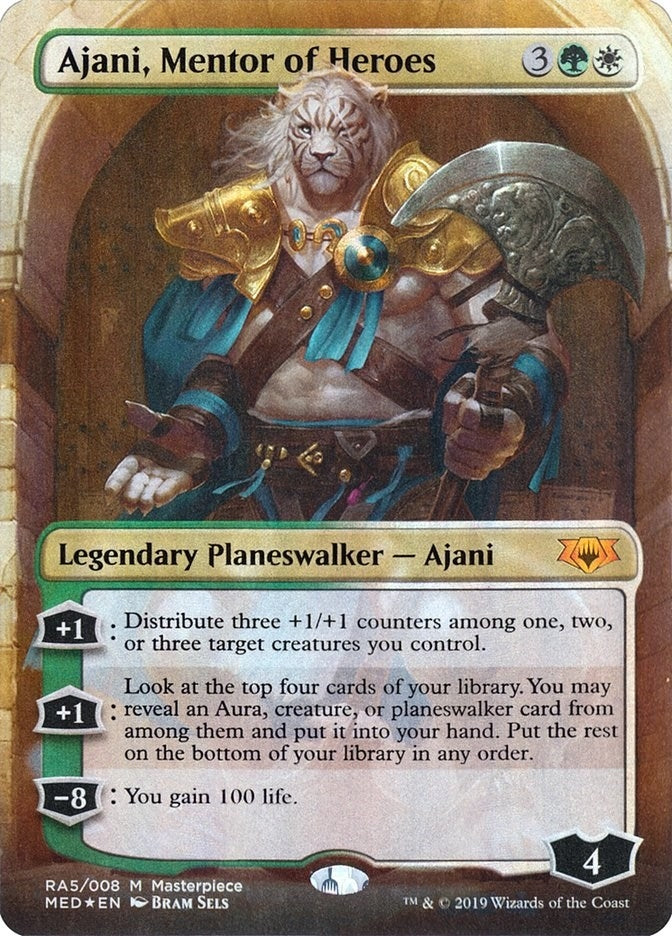 Ajani, Mentor of Heroes (RA5) (MED2)