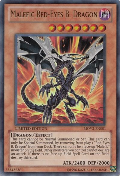 Malefic Red-Eyes B. Dragon (MOV2-EN001) (YMP1)