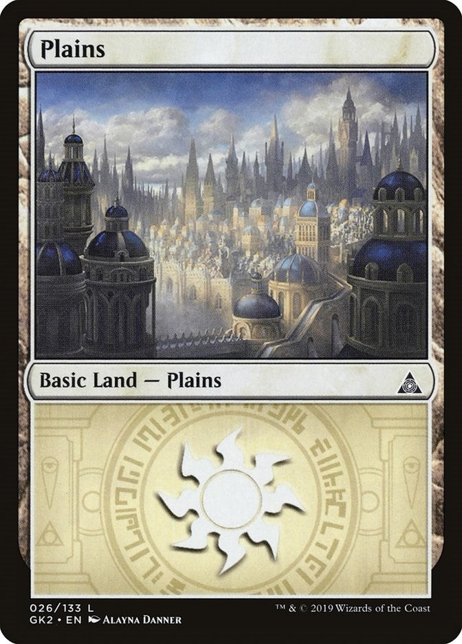 Image for Plains (026) (26) (GK2) - Magic: The Gathering