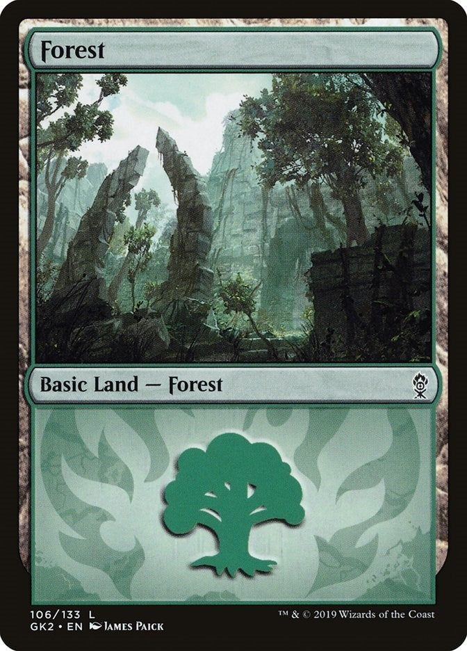 Image for Forest (106) (106) (GK2) - Magic: The Gathering