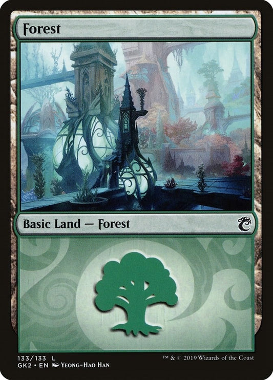 Image for Forest (133) (133) (GK2) - Magic: The Gathering