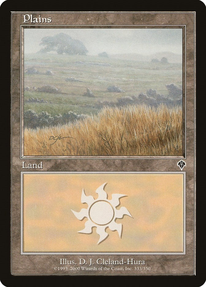 Image for Plains (333) (333) (INV) - Magic: The Gathering