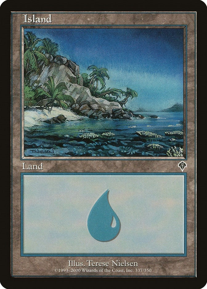 Image for Island (337) (337) (INV) - Magic: The Gathering
