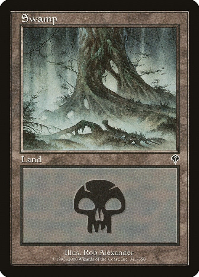 Image for Swamp (341) (341) (INV) - Magic: The Gathering