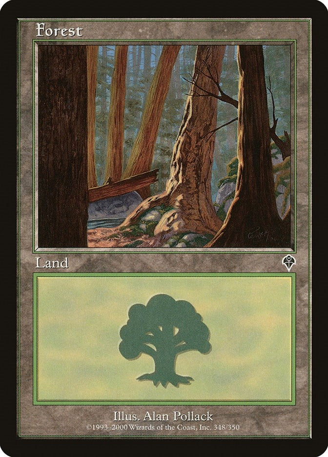 Image for Forest (348) (348) (INV) - Magic: The Gathering