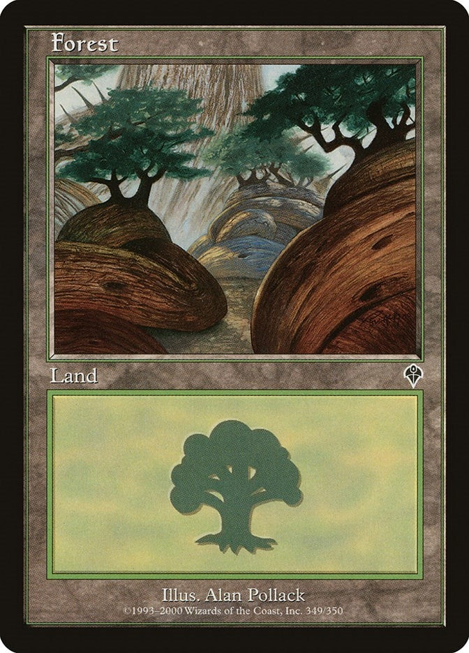 Image for Forest (349) (349) (INV) - Magic: The Gathering