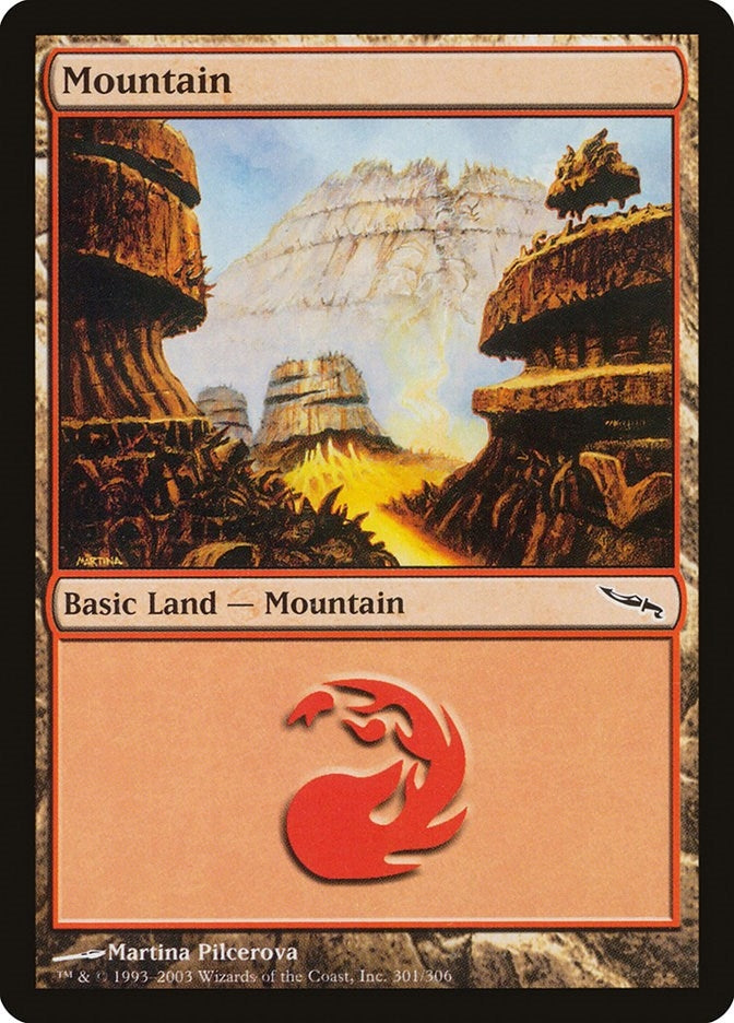 Image for Mountain (301) (301) (MRD) - Magic: The Gathering