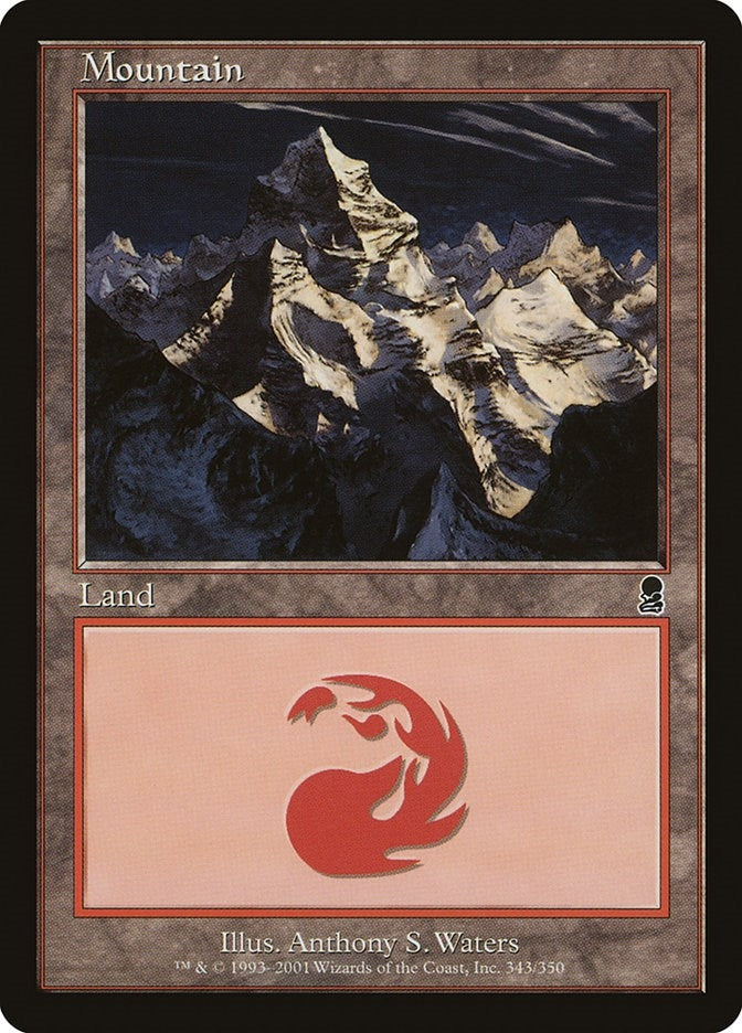 Image for Mountain (343) (343) (ODY) - Magic: The Gathering