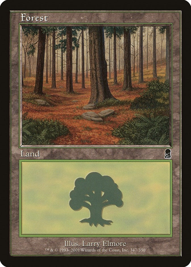 Image for Forest (347) (347) (ODY) - Magic: The Gathering
