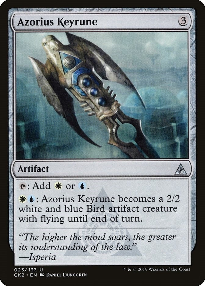Image for Azorius Keyrune (23) (GK2) - Magic: The Gathering