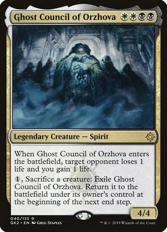 Image for Ghost Council of Orzhova (40) (GK2) - Magic: The Gathering