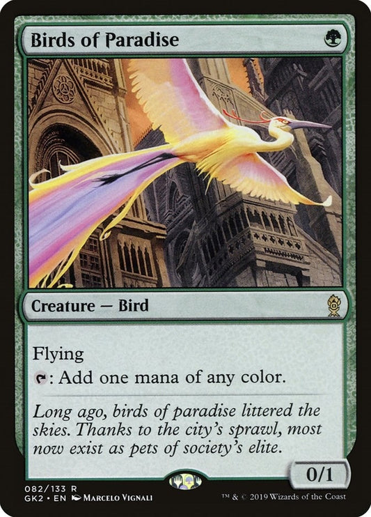Image for Birds of Paradise (82) (GK2) - Magic: The Gathering