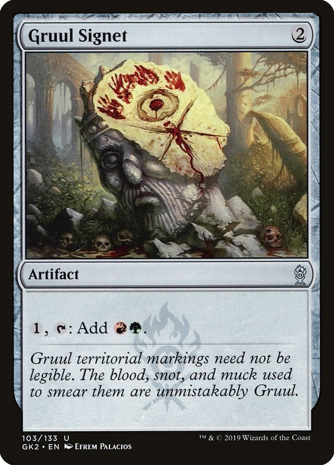 Image for Gruul Signet (103) (GK2) - Magic: The Gathering