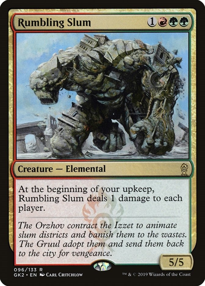 Image for Rumbling Slum (96) (GK2) - Magic: The Gathering