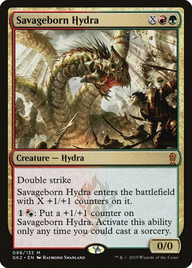 Image for Savageborn Hydra (98) (GK2) - Magic: The Gathering