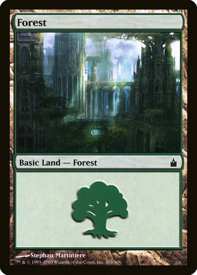 Image for Forest (303) (303) (RAV) - Magic: The Gathering
