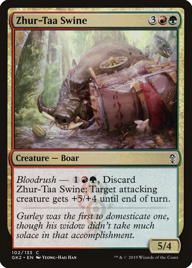 Image for Zhur-Taa Swine (102) (GK2) - Magic: The Gathering