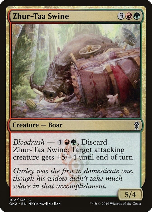 Image for Zhur-Taa Swine (102) (GK2) - Magic: The Gathering