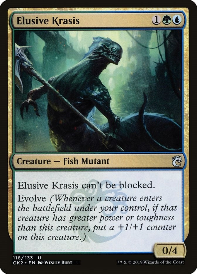 Image for Elusive Krasis (116) (GK2) - Magic: The Gathering