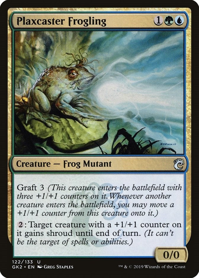 Image for Plaxcaster Frogling (122) (GK2) - Magic: The Gathering