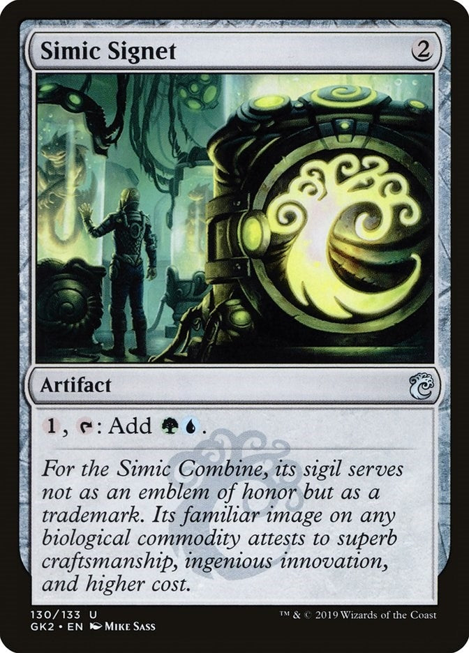 Image for Simic Signet (130) (GK2) - Magic: The Gathering