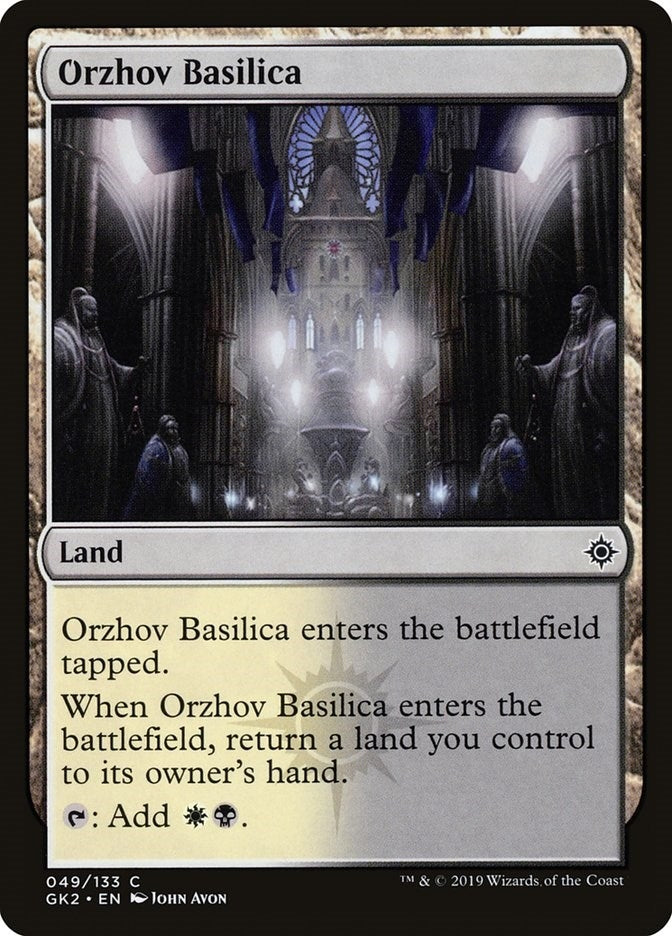 Image for Orzhov Basilica (49) (GK2) - Magic: The Gathering