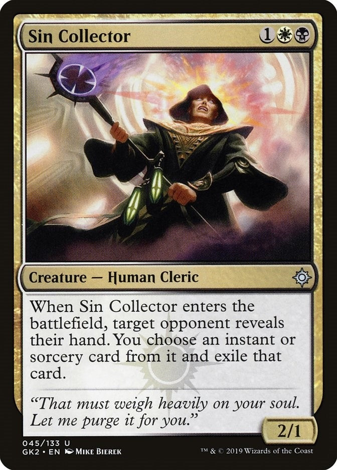Image for Sin Collector (45) (GK2) - Magic: The Gathering