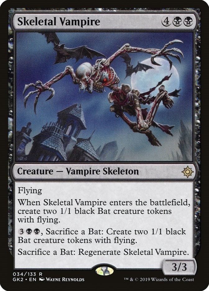 Image for Skeletal Vampire (34) (GK2) - Magic: The Gathering