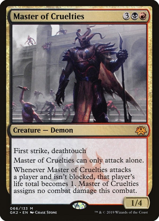 Image for Master of Cruelties (66) (GK2) - Magic: The Gathering