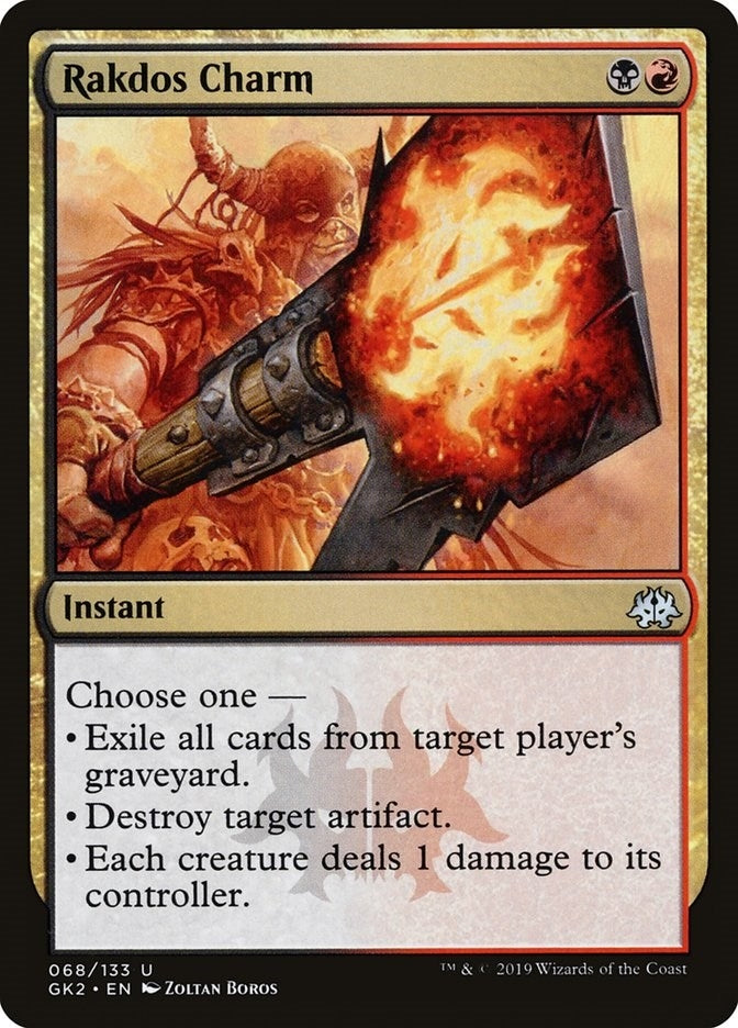 Image for Rakdos Charm (68) (GK2) - Magic: The Gathering