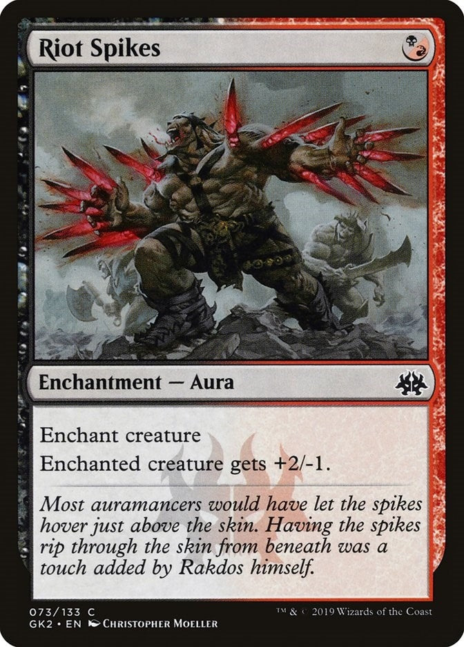Image for Riot Spikes (73) (GK2) - Magic: The Gathering