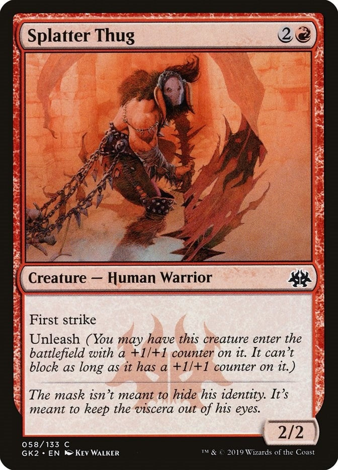 Image for Splatter Thug (58) (GK2) - Magic: The Gathering