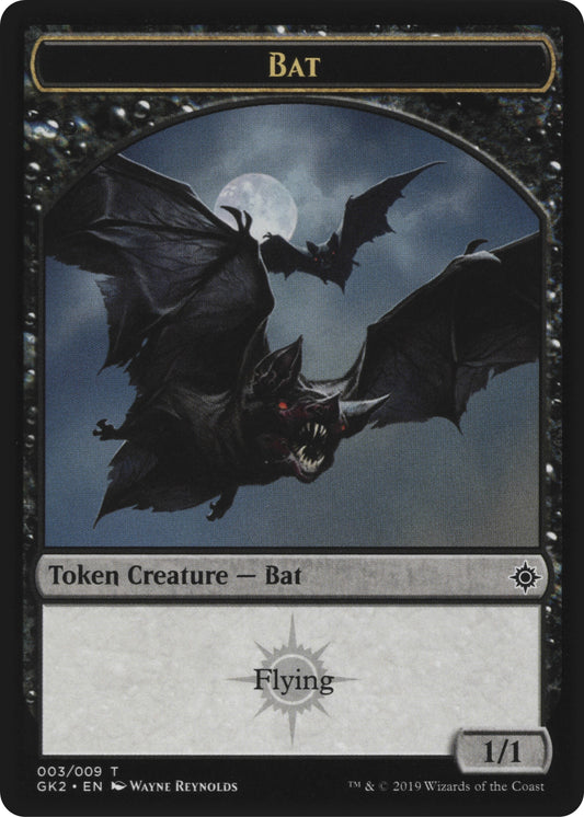 Image for Bat // Spirit (010) Double-Sided Token (3 // 10) (GK2) - Magic: The Gathering